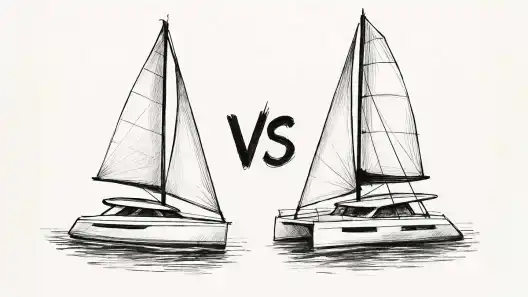 Зображення статті: Катамаран чи Однокорпусна Яхта: Що Обрати Новачку для Незабутньої Подорожі?