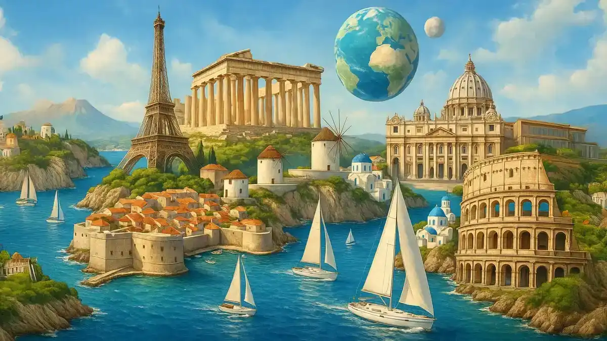 Топ-5 напрямків Середземномор'я для захоплюючої вітрильної пригоди